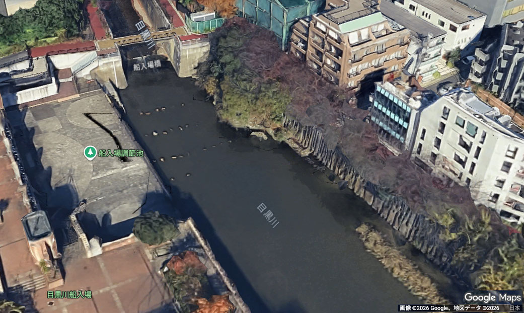 2024年_目黒川舟入場